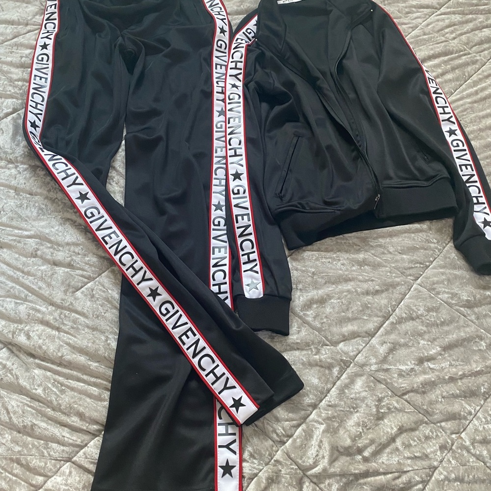 Givenchy logo track jacket and bottom set